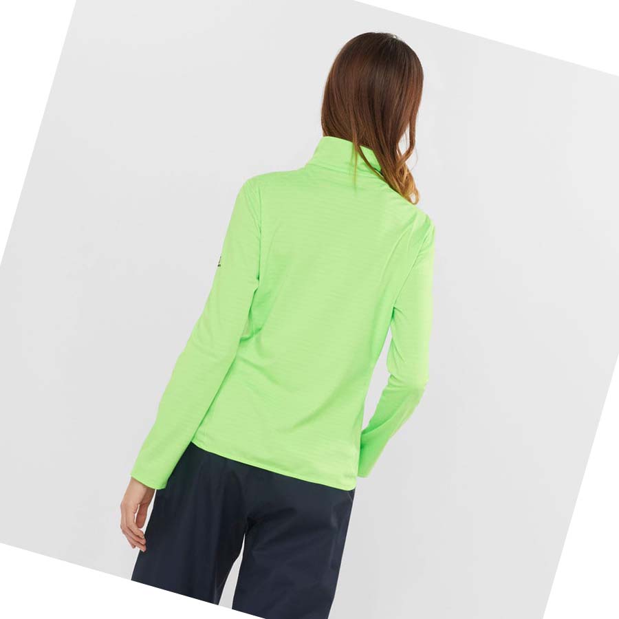 Salomon ESSENTIAL LIGHTWARM Kadın Kapüşonlu Sweatshirt Nane | TR 2521VRW